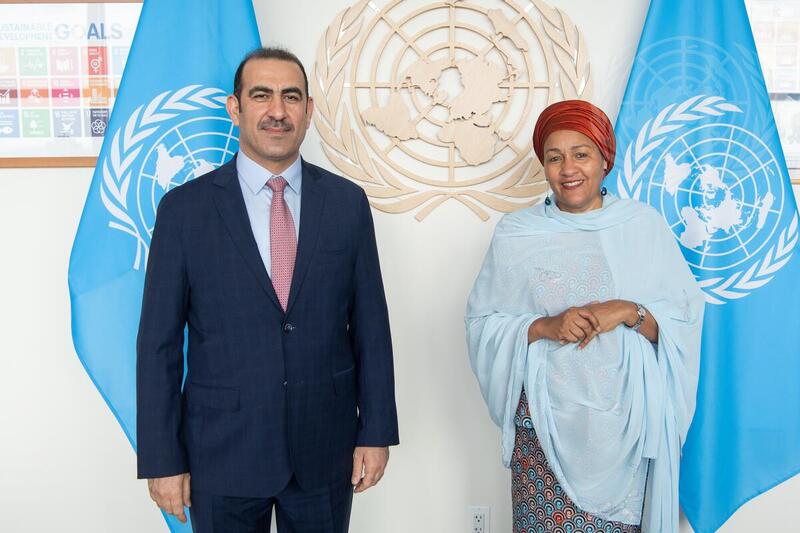 Deputy Secretary-General Meets with Deputy Prime Minister of Iraq