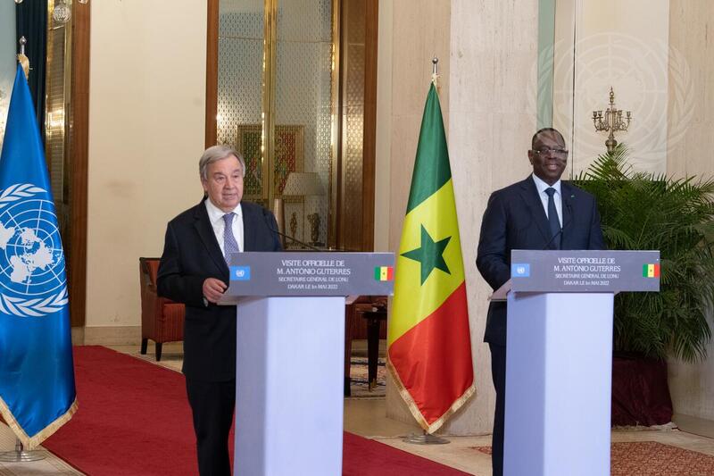 Secretary-General Meets with President of Senegal