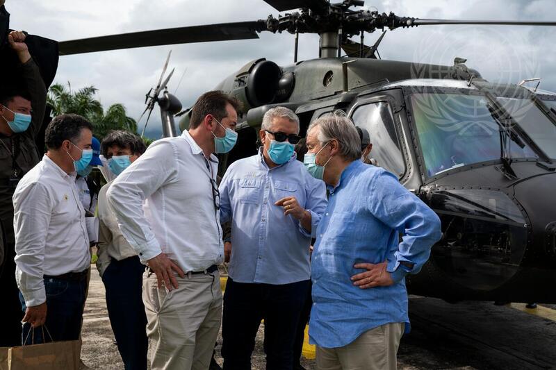 Secretary-General Visits Colombia on Fifth Anniversary of Final Peace Agreement