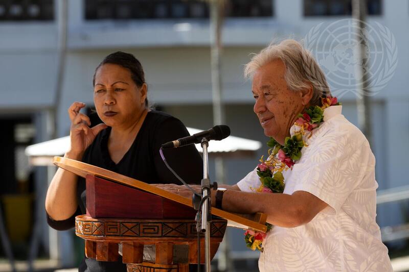 Secretary-General Visits Samoa