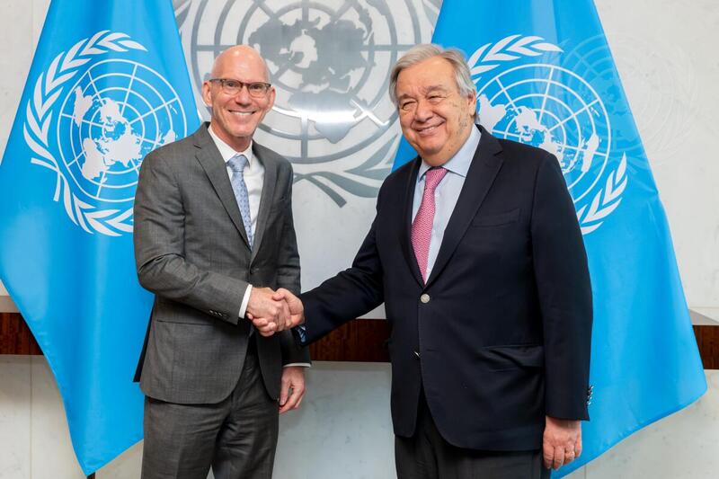 Secretary-General Meets with Head of United Nations Mission in Somalia