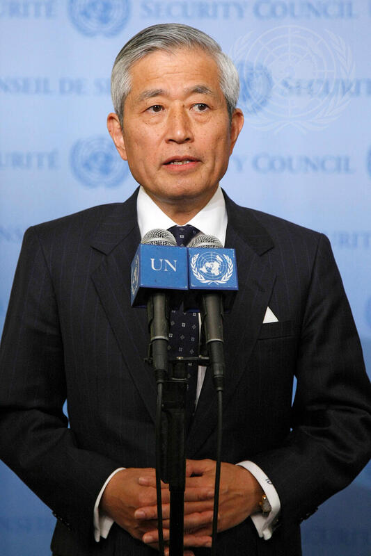 Permanent Representative of Japan Briefs Media on DPRK