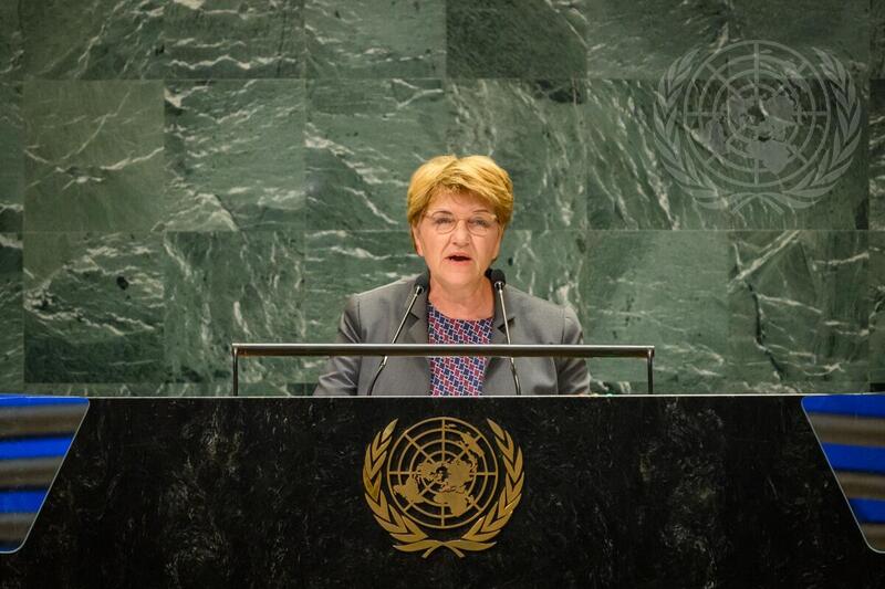 President of Swiss Confederation Addresses the Summit of the Future