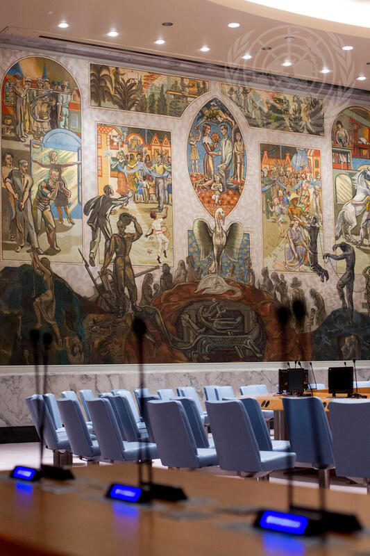 Security Council Chamber Renovations Nearing Completion