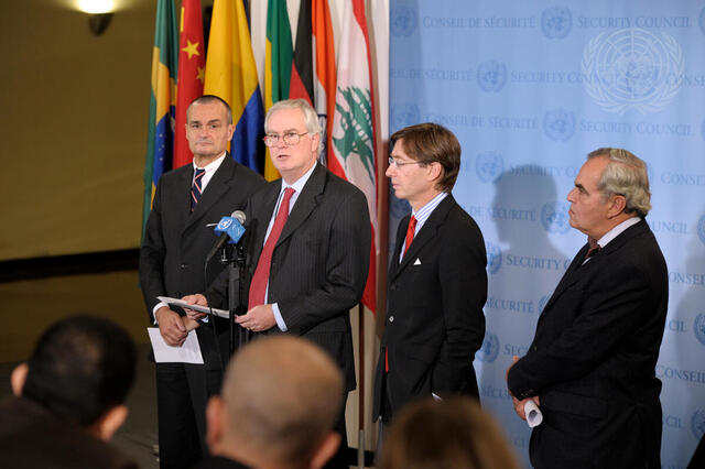 U.K. Representative Briefs Press following Veto on Syria Draft Resolution