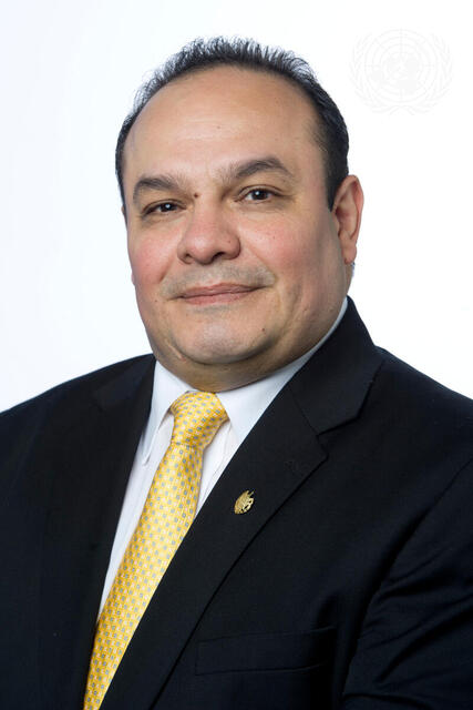 Portrait of New Permanent Representative of El Salvador