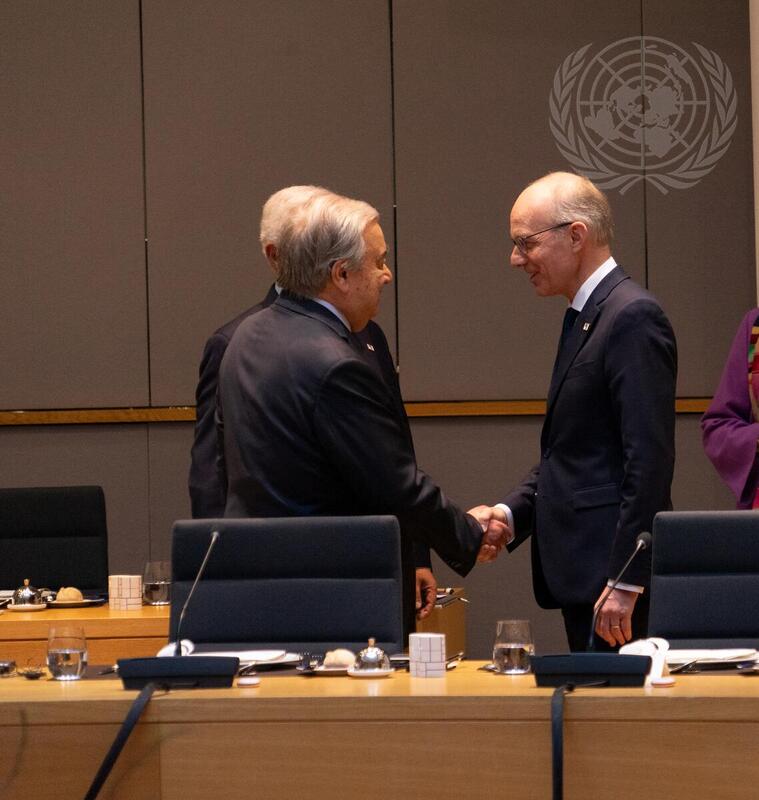 Secretary-General Attends Opening of European Council