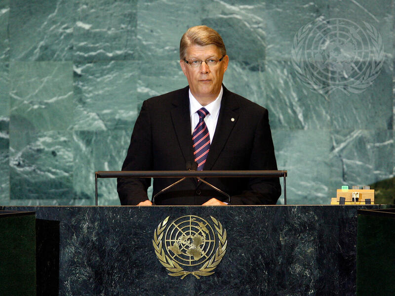 President of Latvia Addresses General Assembly