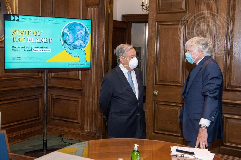 Secretary-General Holds "State of the Planet" Lecture at Columbia University