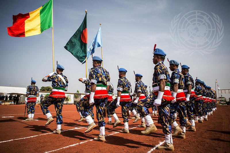 MINUSMA Holds Medal Parade for Bangladesh Formed Police Unit and UNPOL Officers