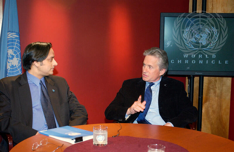 UN Messenger of Peace Guest on World Chronicle