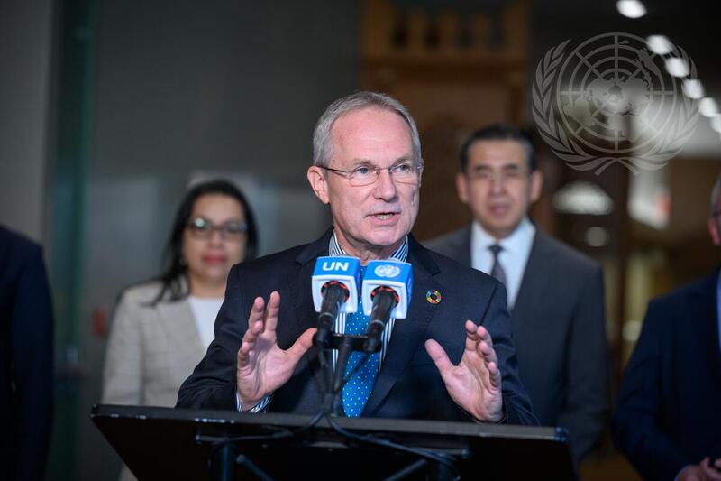 President of General Assembly Brief Press on Preparations for UNGA High-level Week