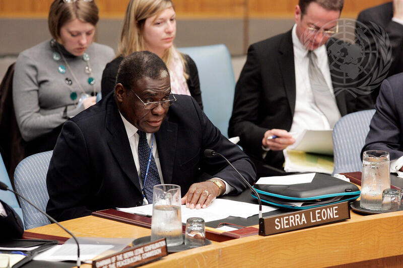 Security Council Considers Situation in Sierra Leone