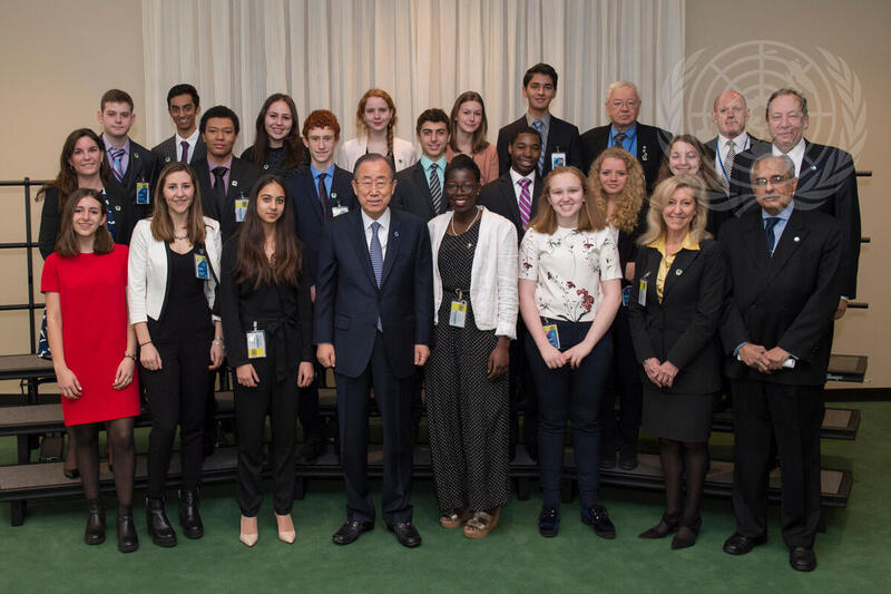 Secretary-General Attends 2015 UNIS-UN International Student Conference