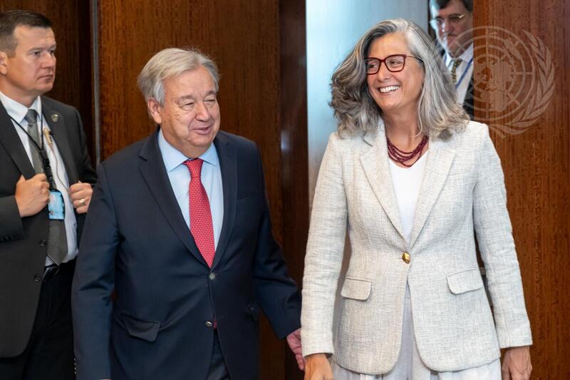 Swearing-in Ceremony for Executive Director of UN-Habitat
