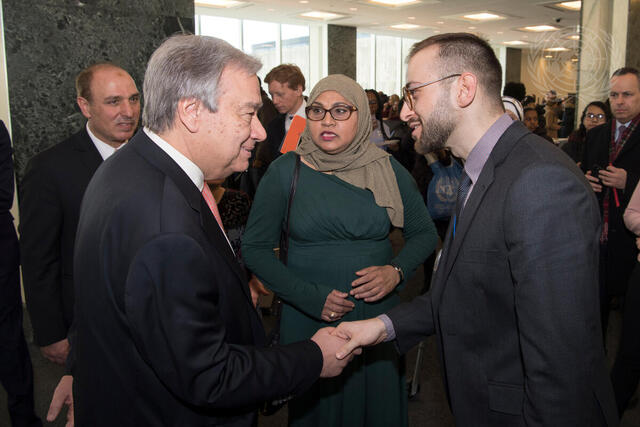 Secretary-General Attends Fundraising Event for Syrian Refugees