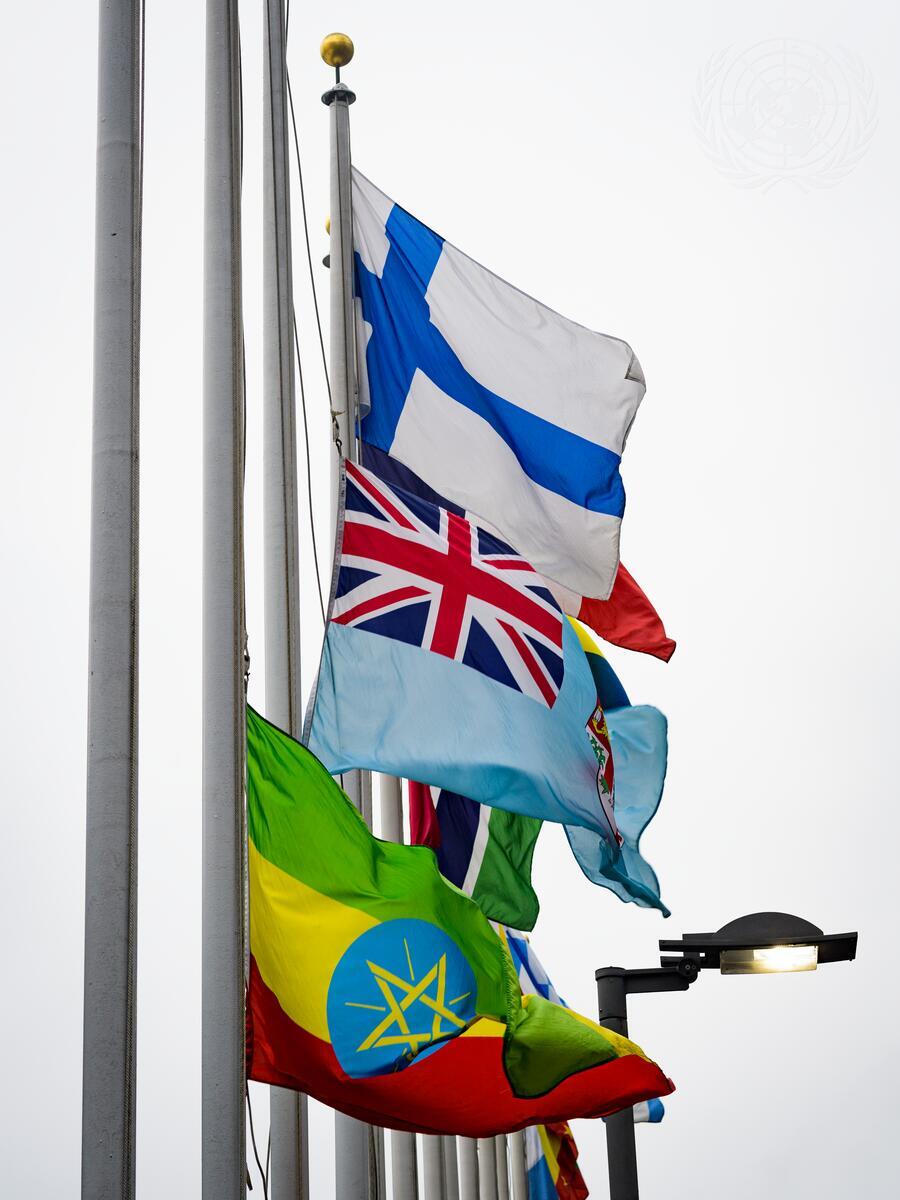 Photo Essay: Flags at UN Headquarters