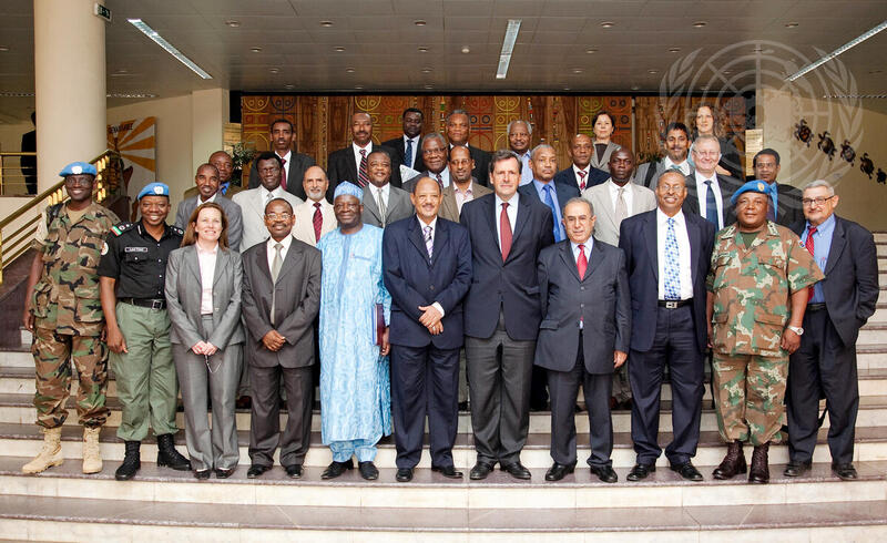 UN Peacekeeping Chief with Participants of Tripartite Meeting on UNAMID