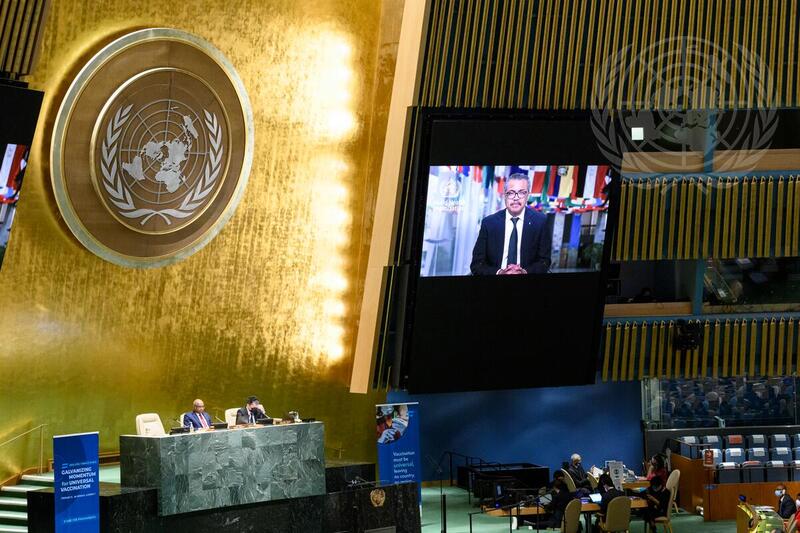General Assembly Holds Debate on "Galvanizing Momentum for Universal Vaccination"