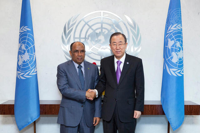 Secretary-General Meets Foreign Minister of Mauritania