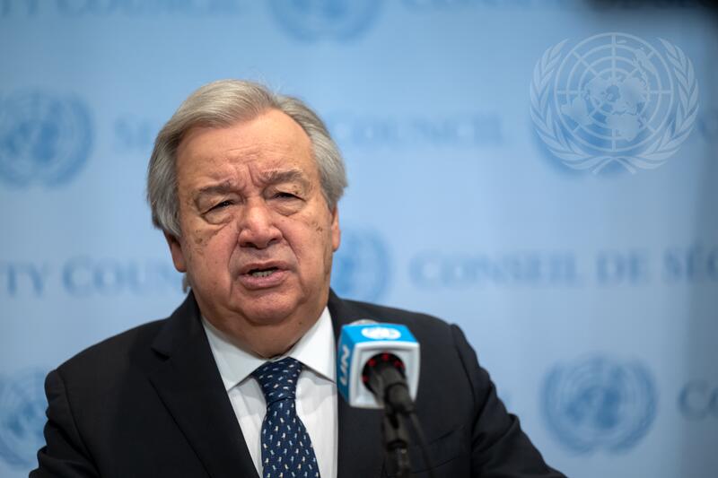 Secretary-General Briefs Press on Fallen UN Staff Members
