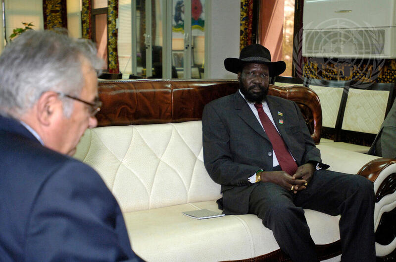 UNMIS Head Meets President of Government of Southern Sudan