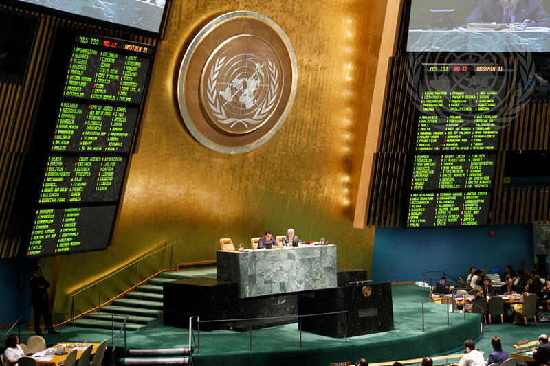 General Assembly Adopts Resolution Calling for End of Violence in Syria