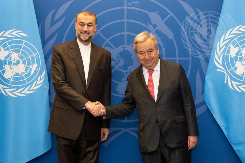 Secretary-General Meets with Minister for Foreign Affairs of Iran