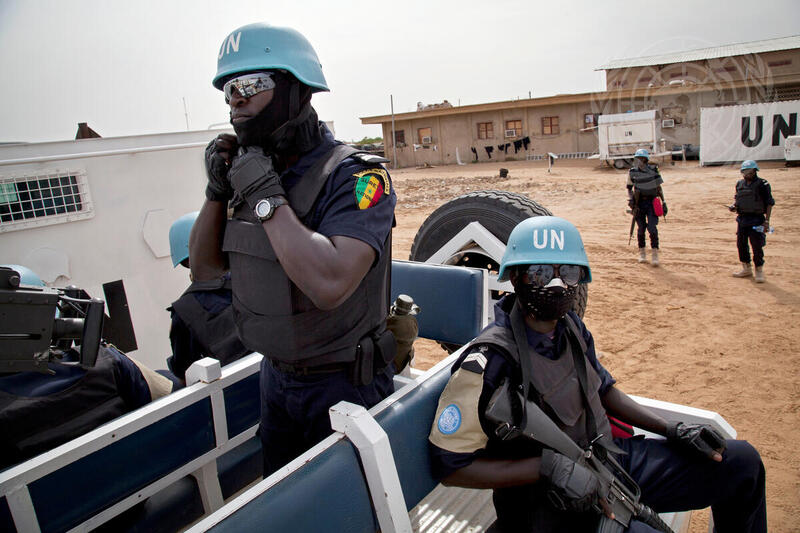 UNPOL Officers Get Ready for Patrol in Gao, Mali | UN Photo