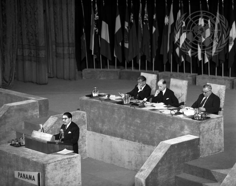 Mexican Foreign Minister Addresses U.N. 10th Anniversary Session