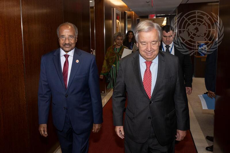 Secretary-General Meets with Minister for Foreign Affairs of Eritrea
