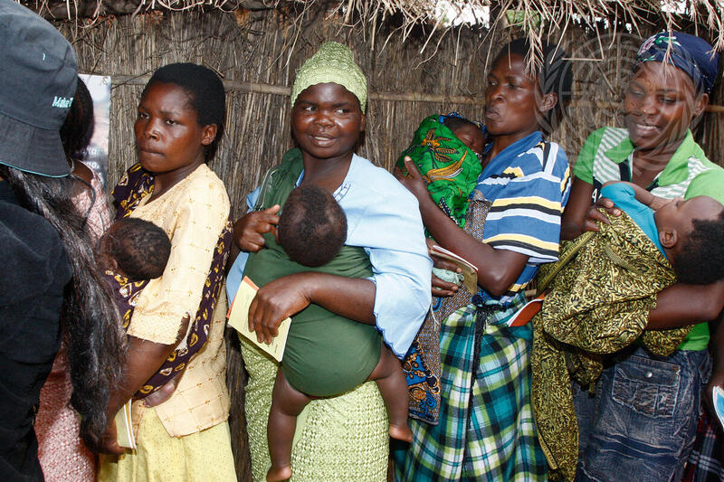 Residents of Mwandama Millennium Village, Malawi