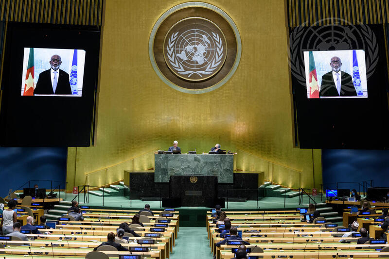 Foreign Minister of Cameroon Addresses General Assembly Debate