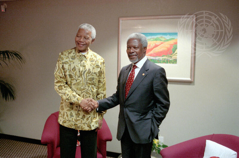 Secretary-General of the United Nations Visits South Africa