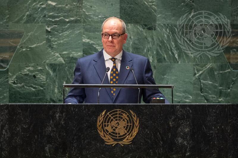 Prince of Monaco Addresses 78th Session of General Assembly Debate