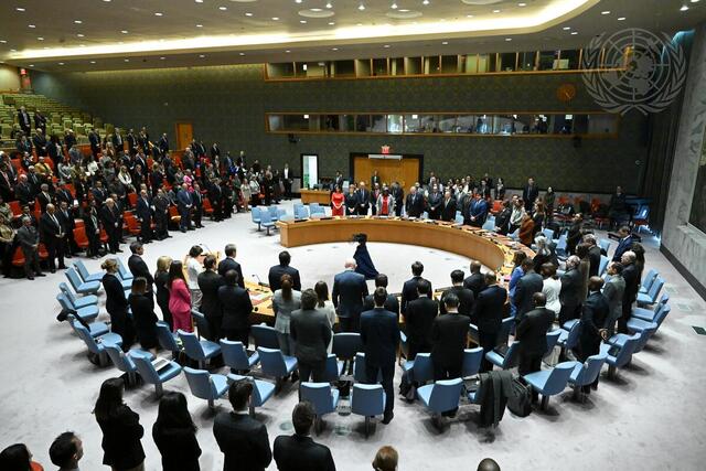 Security Council Observes a Moment of Silence for Victims of Terrorism Act in Russian Federation