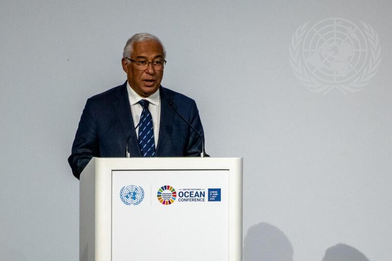 Prime Minister of Portugal Addresses UN 2022 Ocean Conference
