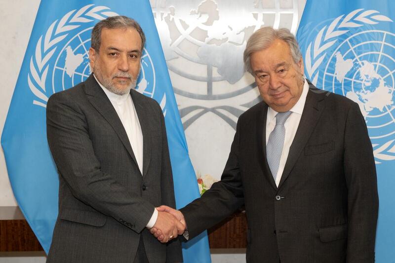 Secretary-General Meets with Minister for Foreign Affairs of Iran