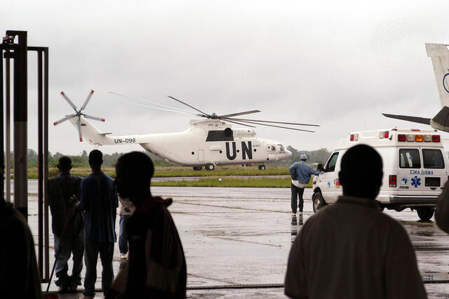 UNAMSIL Sends Troops to Liberia