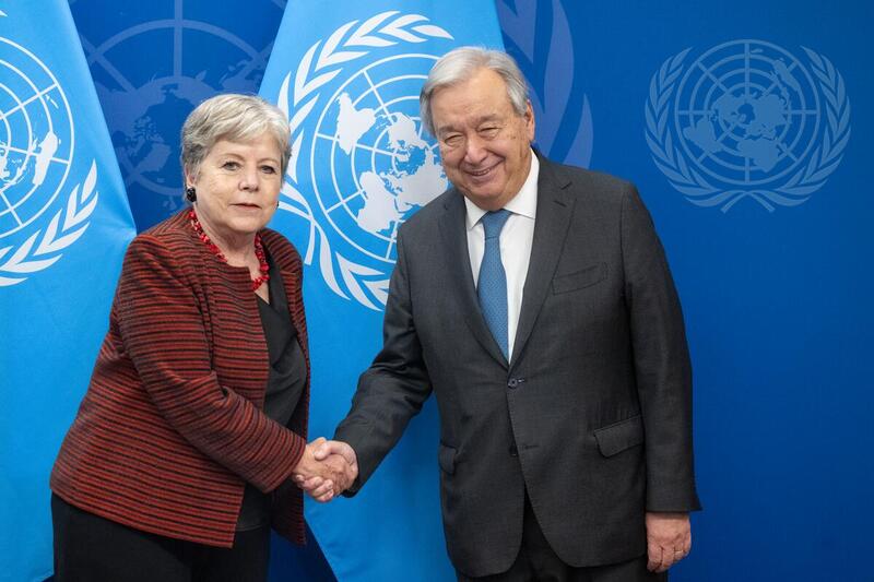 Secretary-General Meets with Minister for External Relations of Mexico