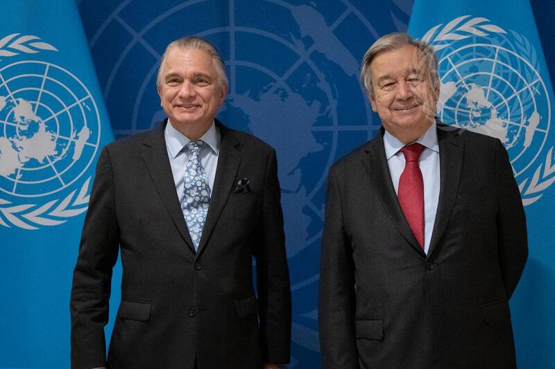Secretary-General Meets with Minister for Foreign Affairs of Costa Rica