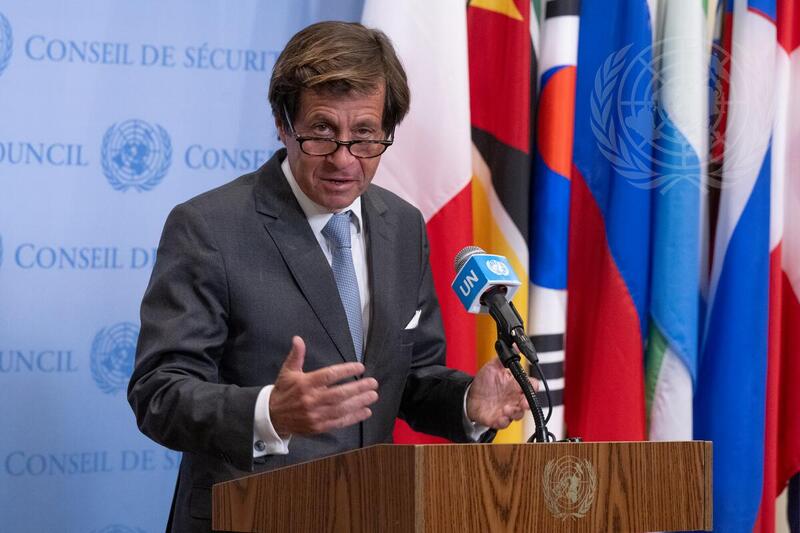 Permanent Representative of France Briefs Press on Situation in Gaza