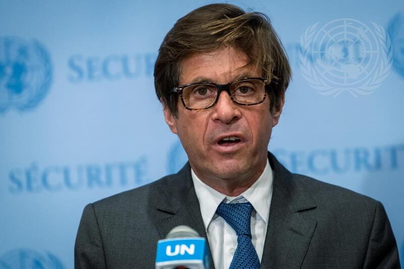 Permanent Representative of France Briefs Press Ahead of Security Council Meeting on Ukraine