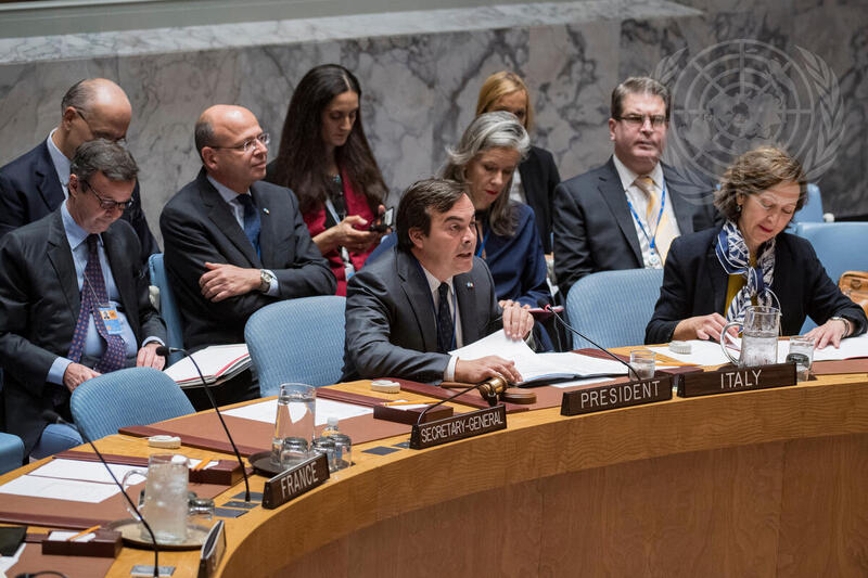 Security Council is Briefed by UN High Commissioner for Refugees