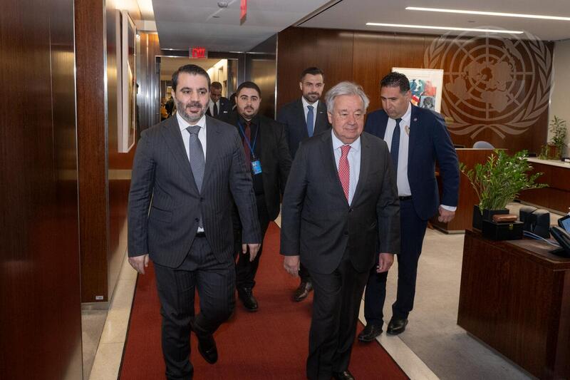 Secretary-General Meets with Minister for Foreign Affairs of Syria