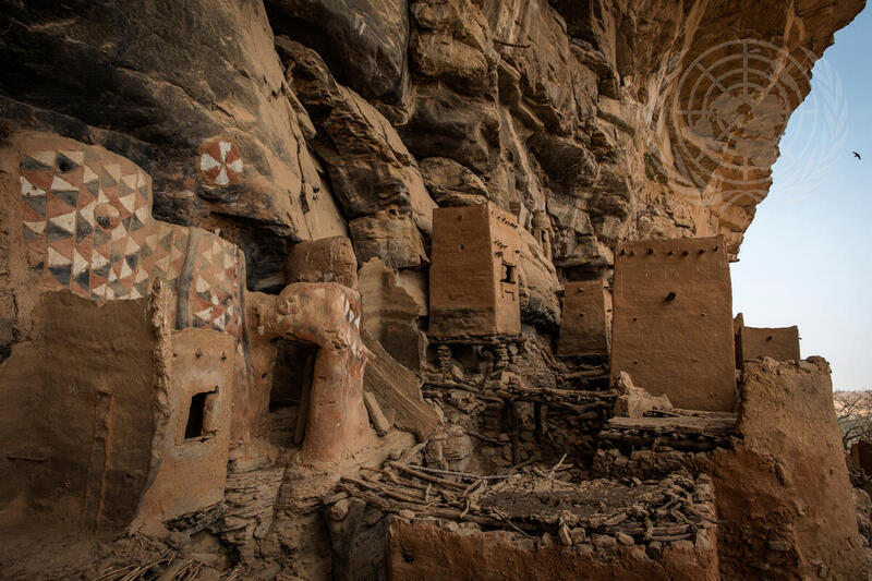 Daily Life in Dogon Region, Mali