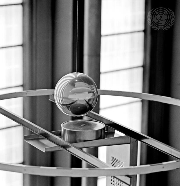 Foucault Pendulum at UN Headquarters
