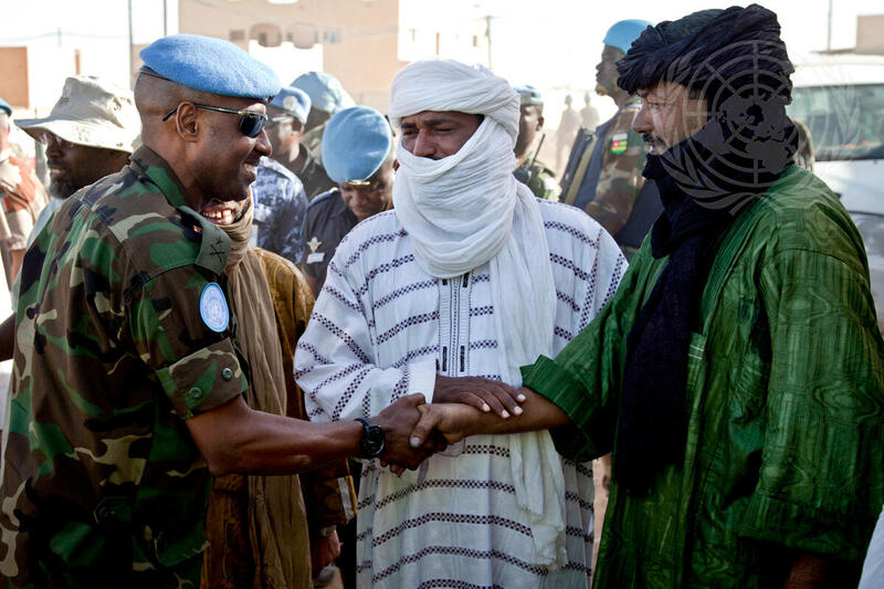 MINUSMA Leaders Meet Representatives of Malian Armed Groups