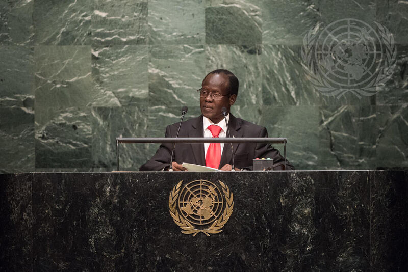 Vice-President of South Sudan Addresses General Assembly