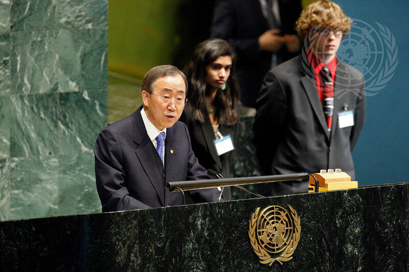 Secretary-General Addresses UNIS-UN Food Crisis Meeting